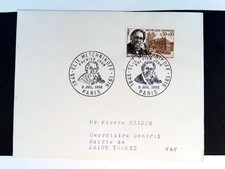 Élie Metchnikoff, biologiste 1845-1916 FRANCE  1966 ENVELOPPE  1er Jour FDC 137