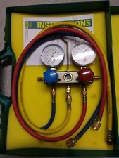 Mallette Refco Manifold By Pass Bm2-3-DS-R410A Avec Notice.Manometre.