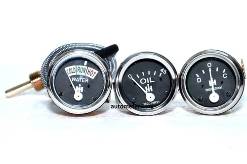 Farmall gauge set temp oil - farmall,