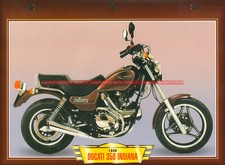 DUCATI 350 Indiana Custom 1986 : Fiche Moto #001812