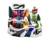 Mobile Maison Avec Lumières Mouvement Musique Décoration Noël 432 CIR