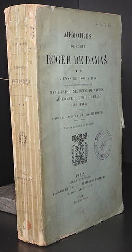 Mémoires comte roger de - mémoires,