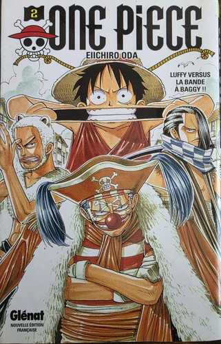 Livre manga one piece vol - one, 2