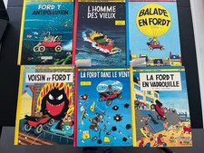 BD    LOT DE 6 ALBUMS ORIGINAUX  FORD T MARC LE BUT  DOS RONDS  DUPUIS  BEL ETAT