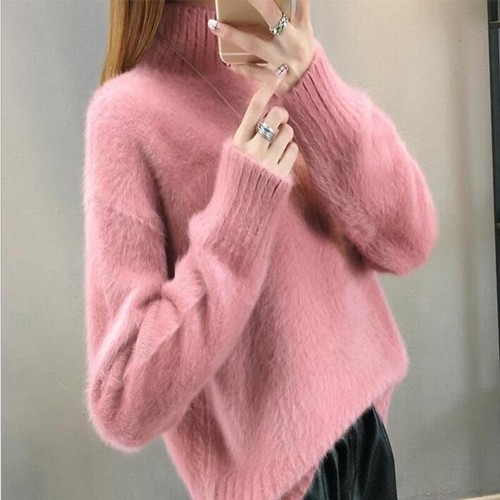 Femme vague haut cou mohair - femme,