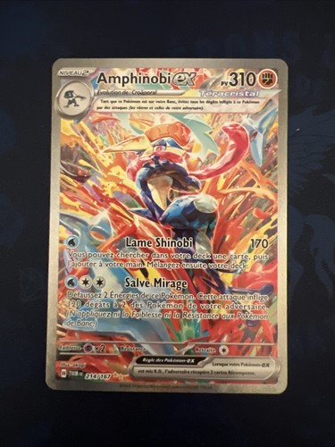 Carte pokémon amphinobi - amphinobi, ex