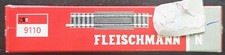 2X Fleischmann Échelle N 9110 Voie Droite Extensible Modèle De Train Vintage
