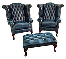 Fauteuils Chesterfield avec