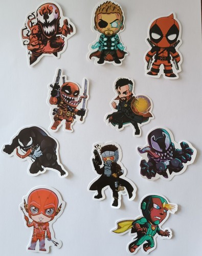 Stickers autocollant marvel - stickers,