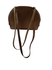 Sac cuir Gold "Rochas" à deux anses. Deux pochettes intérieures à fermeture écla