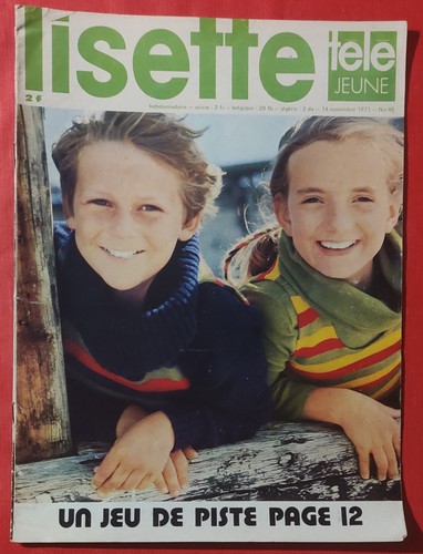 Magazine lisette télé - lisette, jeune