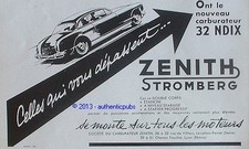 PUBLICITE ZENITH STROMBERG