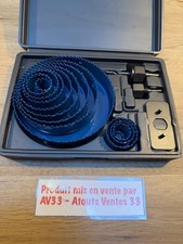 Coffret 12 scies cloche 19 à