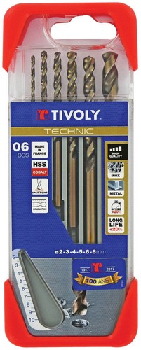 Coffret forets métal tivoly - 6,