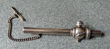 Pince cravatte argent - à, en