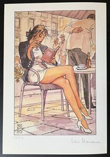 MANARA Tirage imprimé signé