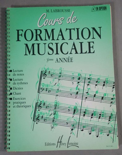 Cours formation musicale - cours,
