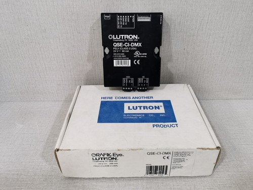 Lutron qse dmx control - lutron,