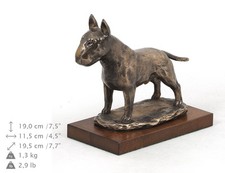 Bull terrier wood - bull, terrier,