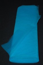 TULLE souple TURQUOISE largeur 300 cm mariage bapteme dragées plafond au mètre