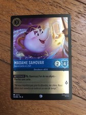 Carte Lorcana TCG - Chapitre 8 - Madame SAMOVAR 161/204 ⭐️ FOIL ⭐️FR