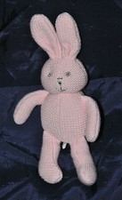 Doudou Peluche Lapin Rose JEFF De BRUGES 16 Cm Etat NEUF