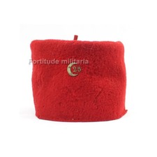 Tirailleurs : Chéchia réglementaire 25RTA -Tirailleurs Algériens - ( Original )