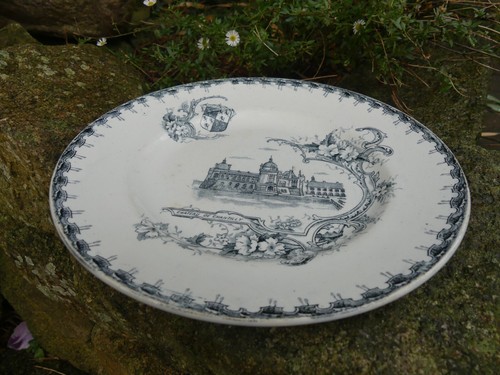 Assiette faïence creil - assiette, de