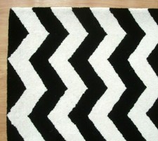 Chevron zig zag noir blanc - chevron,