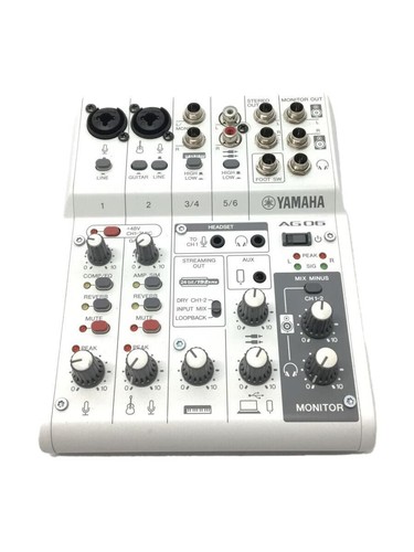 Yamaha ag06 mk2 - yamaha, live