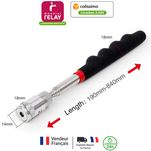 Aimant télescopique puissant - aimant,