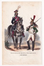 Régiment Chevau Légers Lanciers Polonais Garde Impériale Napoléon Dragon 1840