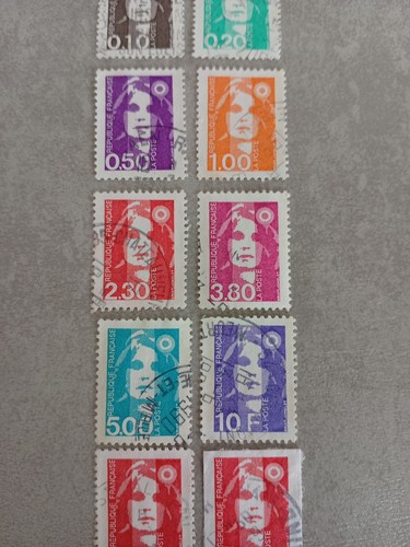 Lot timbres marianne - timbres, du