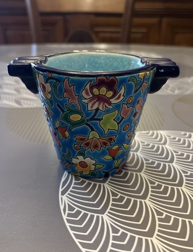 Cendrier faience emaux - faience, et