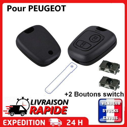 Coque clé plip clef boitier