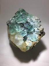 Gemmy Blue-green Fluorite With