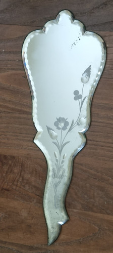 Miroir main verre - main, en