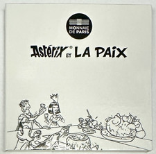 PIECE DE 50 EURO EN ARGENT (2015) ASTERIX ET LA PAIX - la Monnaie de Paris