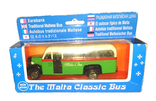 Jouet ancien bus maltais - bus,