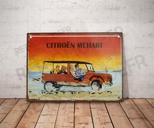Plaque métal vintage citroen