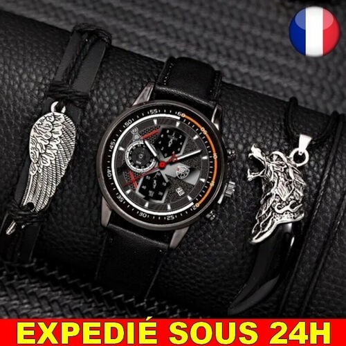 Montre collier dent loup - dent,