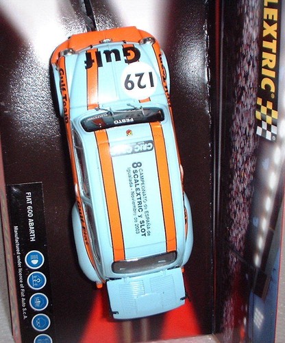 Scalextric 6119 fiat abarth - scalextric,