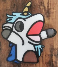 Décoration mural Licorne 21 x 25 cm Impression 3D