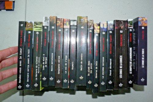 Lot livres policiers - de, 16