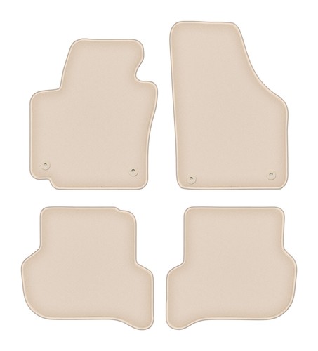 Tapis sol velours beige - sol,
