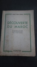 Y1- Découverte du Maroc- Jean Van Gend- éditions Bory- dédicacé