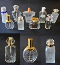 Lot 10 anciens flacons