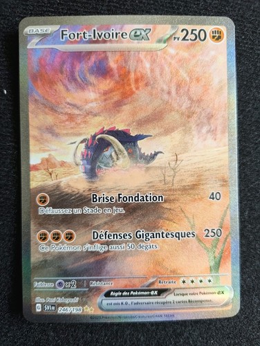 Carte pokémon fort - carte, fort-ivoire