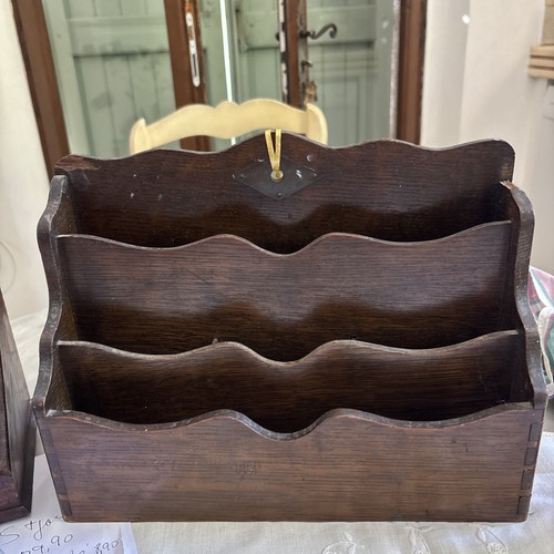 Porte courrier bois ancien - porte,