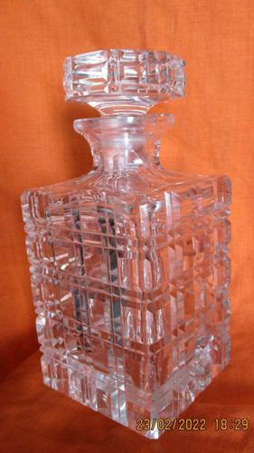 Carafe whisky cristal taille